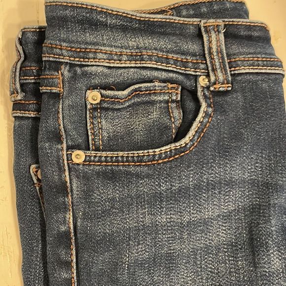 Size 4 Inc Jeans boot cut regular fit flare medium wash blue denim jeans - Picture 6 of 15